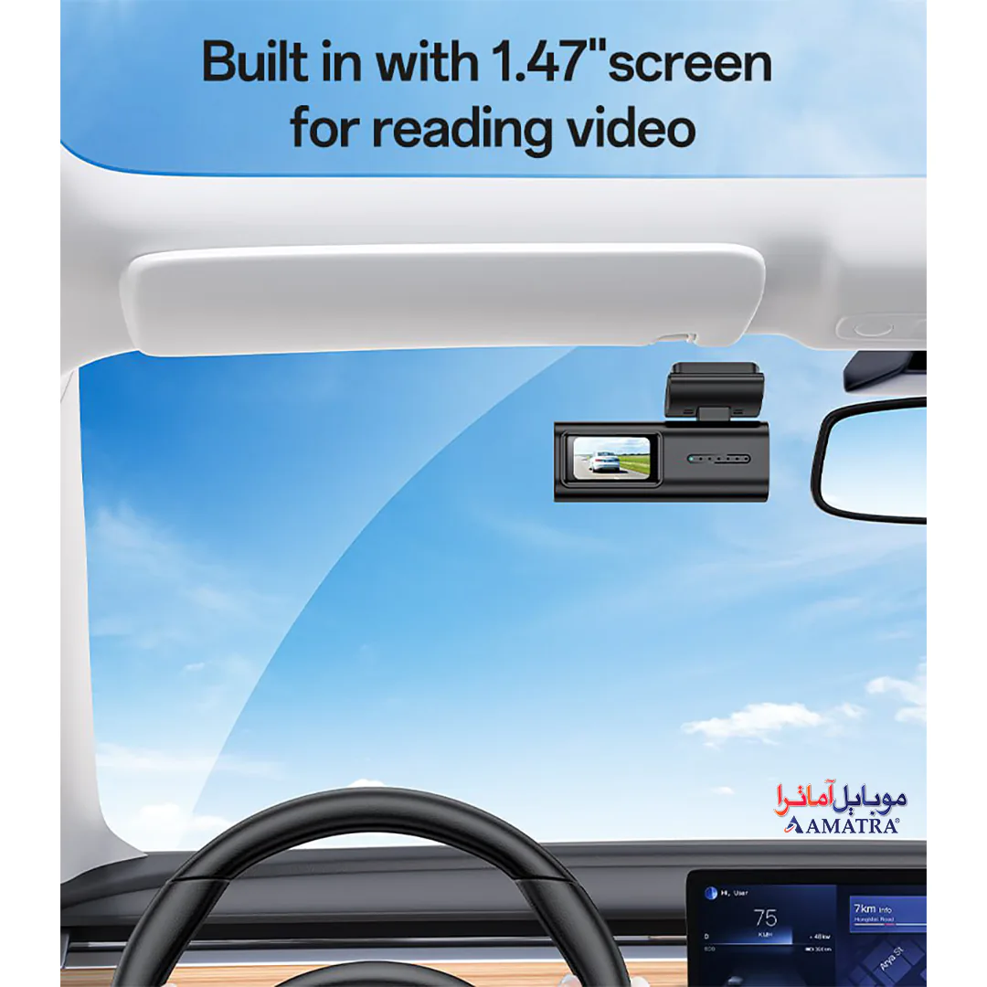 دوربین ثبت وقایع خودرو یسیدو مدل YESIDO KM21